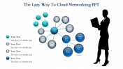 Good Cloud Networking PPT Diagram For Presentation